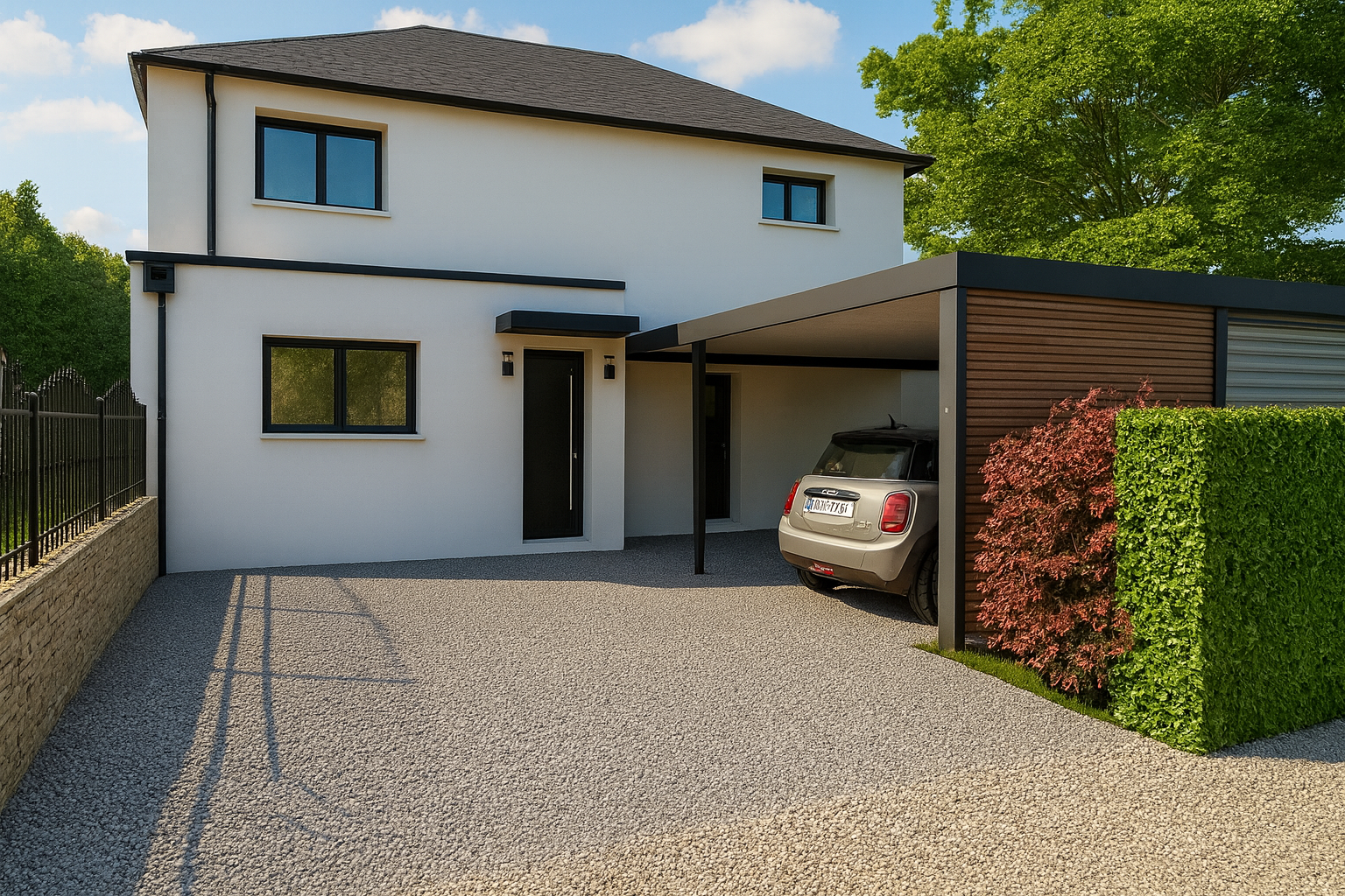 maison à étage signée Maisons Bessin