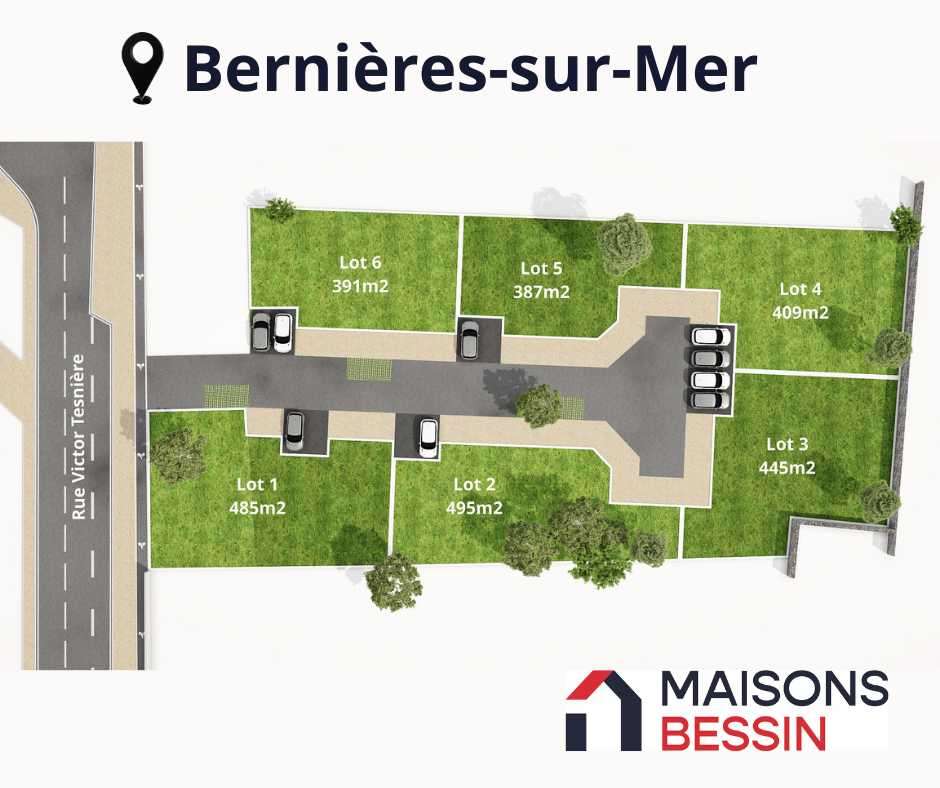 MAISONS BESSIN plan Bernieres sur mer